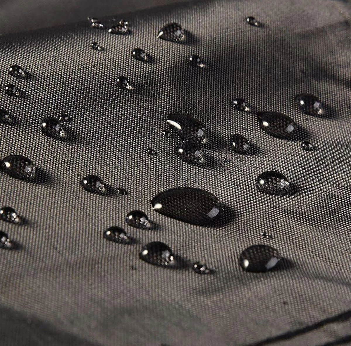 COVER UP HOC RED Label BBQ Hoes 145x61x117 Cm Waterdichte Barbecue Hoes / Afdekhoes Bbq / Met Trekkoord, Bbq Hoes, Bbq Hoes Waterdicht, Bbq Beschermhoes Zwart - Afbeelding 2