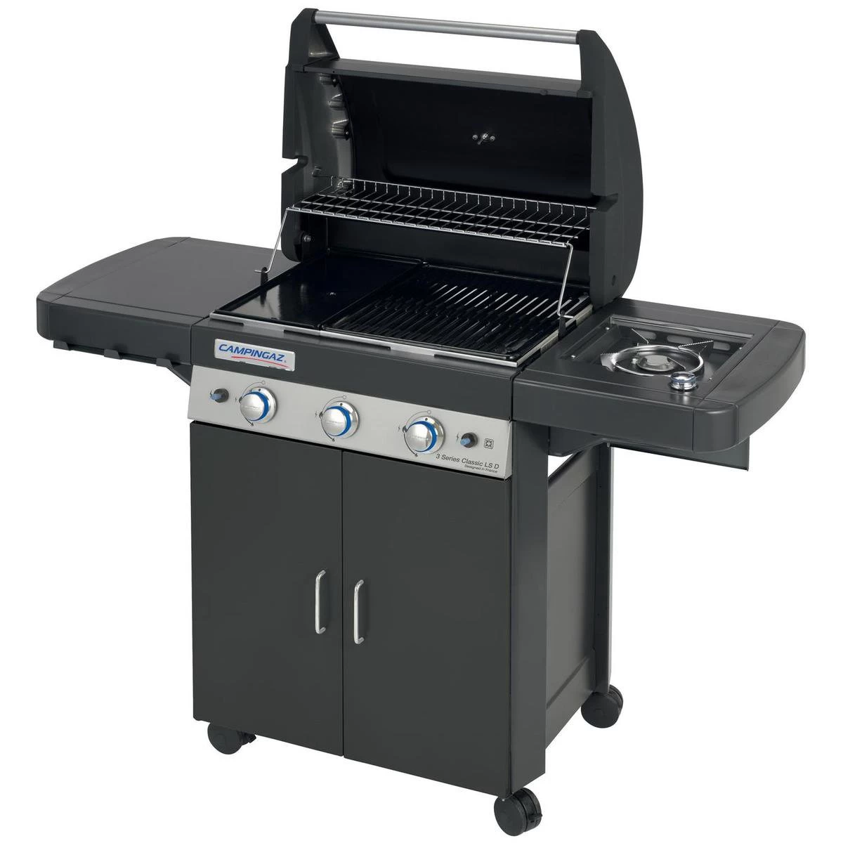 Campingaz 3 Series Classic LS Gasbarbecue - 3 Branders - Zwart - BBQ - Afbeelding 2