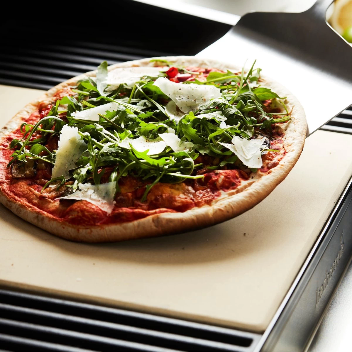 Barbecook BBQ Pizzaplaat - Pizzasteen - Voor Barbecue - Rechthoekig - 43 X 35 Cm - Afbeelding 2