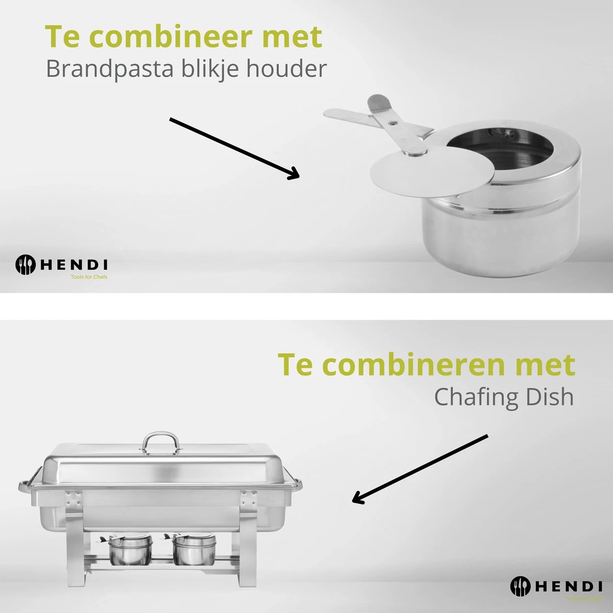 Hendi Brandpasta Voor Chafing Dish - Brandgel 200g - ( 6 Stuks ) - Afbeelding 3