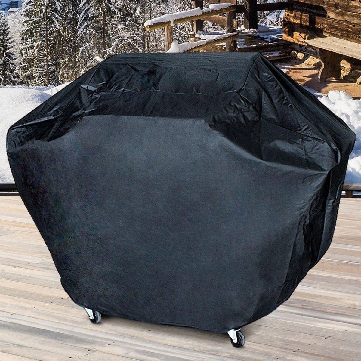 Zeer Stevige En Dikke Barbecuehoes BBQ 170/ 115/ 65 Cm Beschermhoes - Afbeelding 3