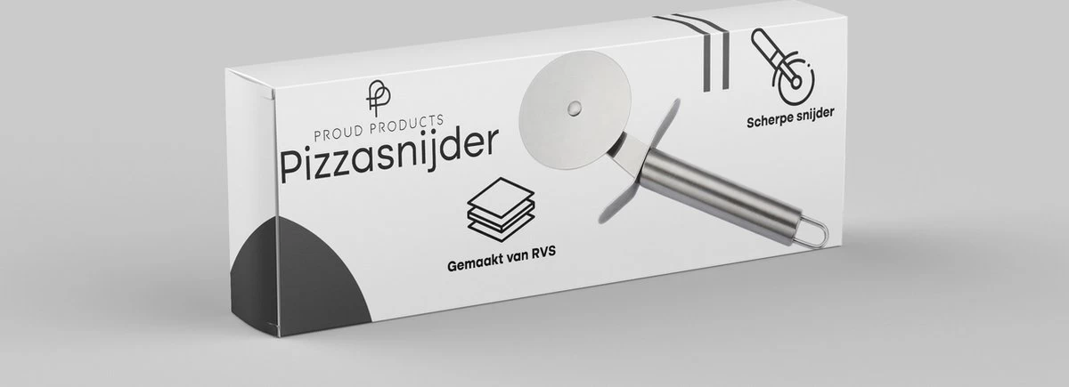 ProudProducts - Pizzasnijder - Ophangbaar - RVS - Afbeelding 6