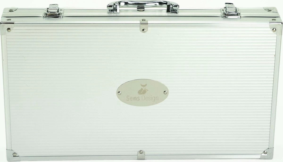 Sens Design BBQ Accesoires - 18 Delig - BBQ Gereedschapset Koffer - Afbeelding 6
