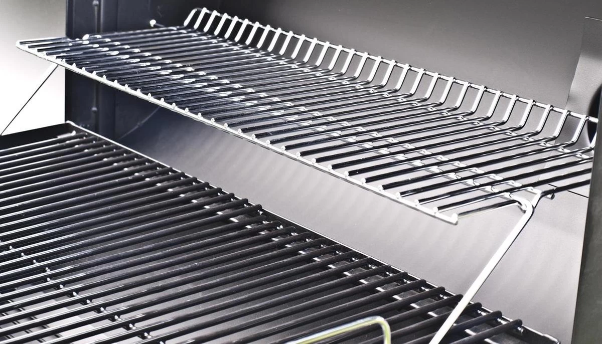 El Fuego Dakota - Barbecue - Smoker - Zwart - Grilloppervlak 66 X 41 Cm - Afmeting 132,5 X 66 X 122 Cm - Afbeelding 10