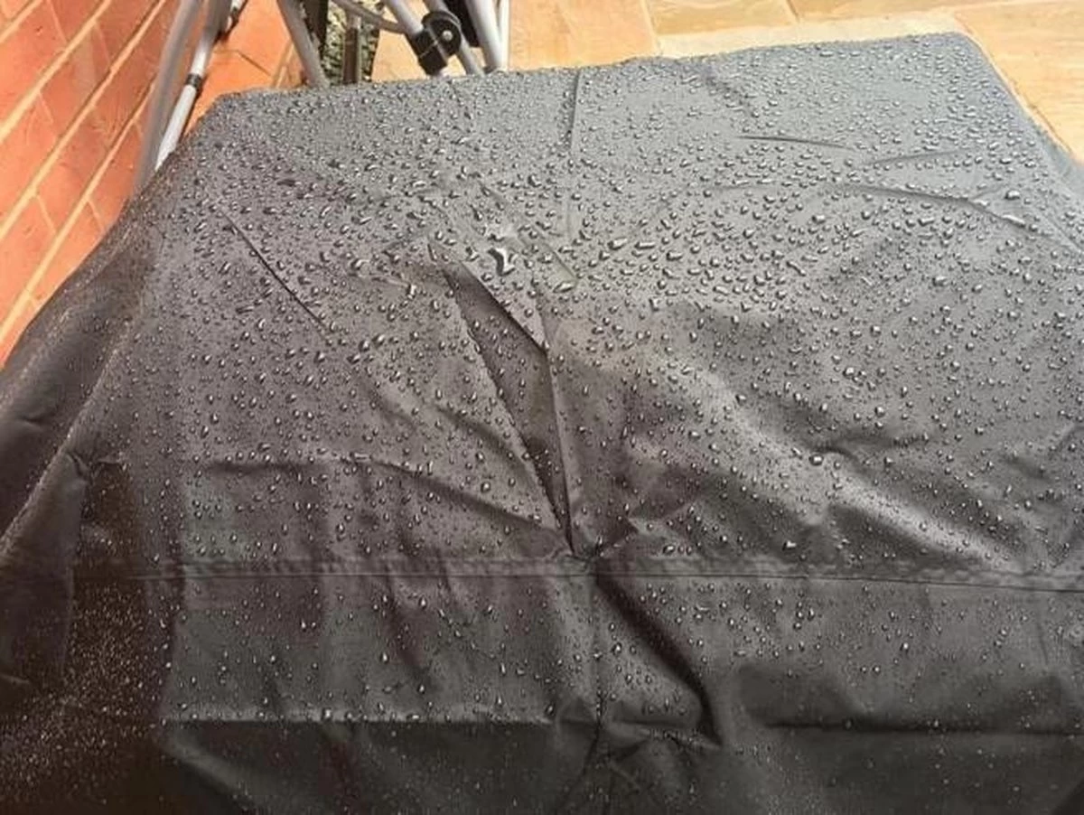 COVER UP HOC RED Label BBQ Hoes 145x61x117 Cm Waterdichte Barbecue Hoes / Afdekhoes Bbq / Met Trekkoord, Bbq Hoes, Bbq Hoes Waterdicht, Bbq Beschermhoes Zwart - Afbeelding 9