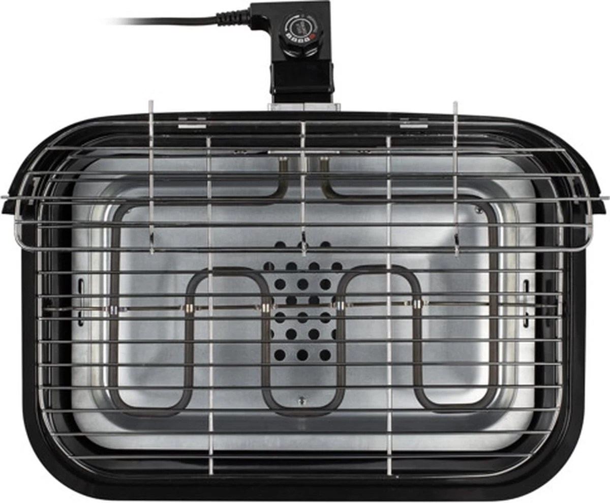 Princess 112252 Hybride Barbecue – Elektrische BBQ - Tafelmodel - 2000W - 44x 29cm - Gebruik Elektrisch Of Met Kolen - Afbeelding 19