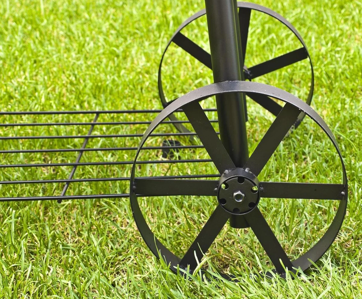 El Fuego Dakota - Barbecue - Smoker - Zwart - Grilloppervlak 66 X 41 Cm - Afmeting 132,5 X 66 X 122 Cm - Afbeelding 7