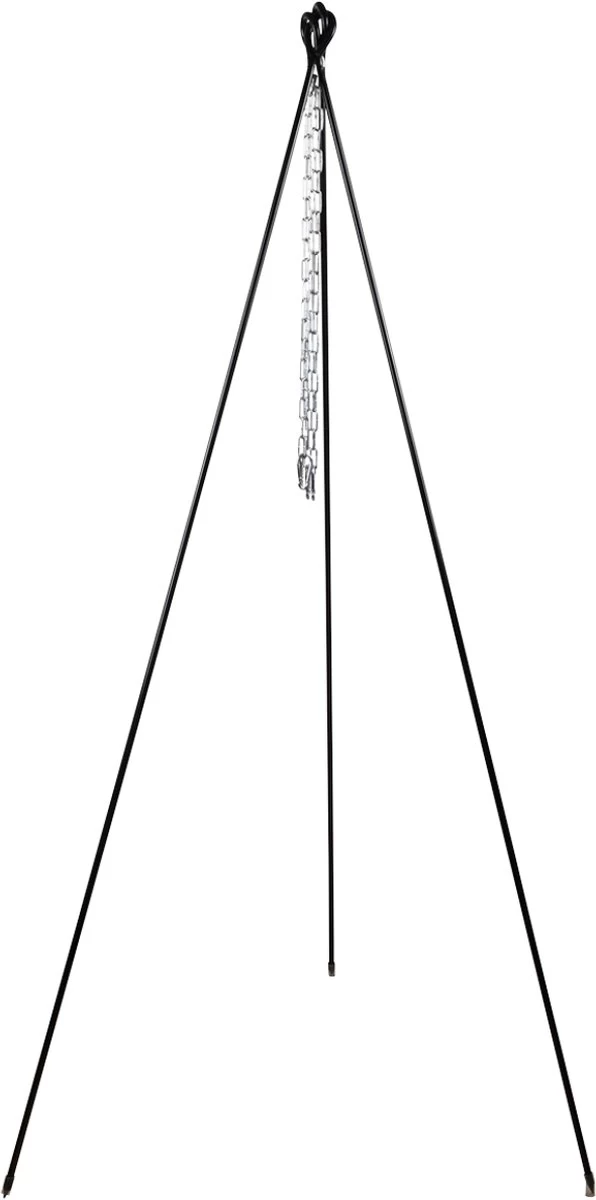 Esschert Design - Driepoot Met Ketting - Haardvuur Accessoires - Staal - Zwart - Afbeelding 15