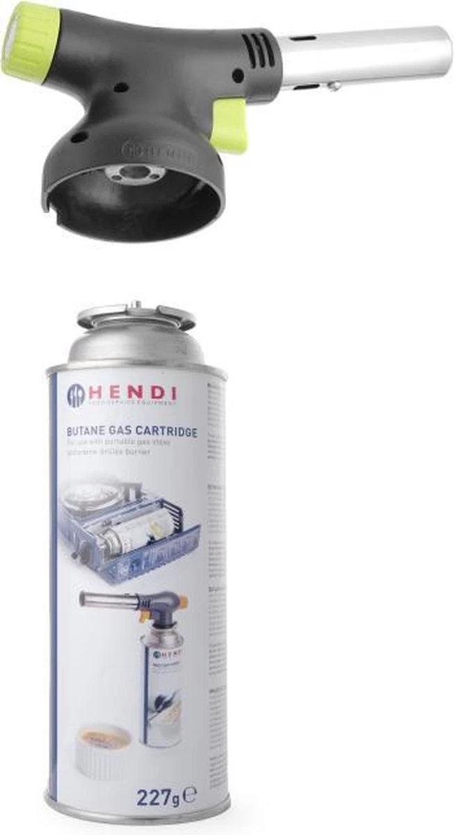 Hendi Gasbussen Butaan Navulling - 227g - Set Van 4 - Afbeelding 5