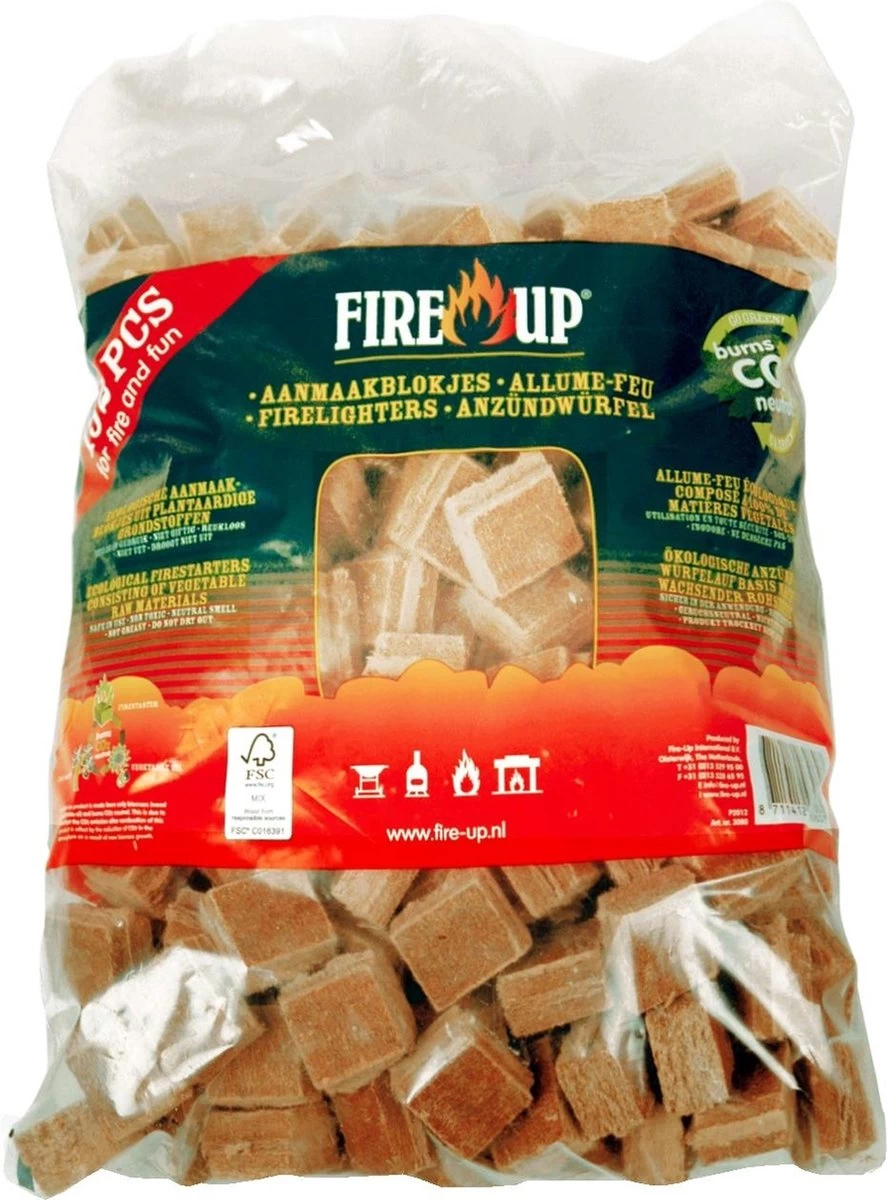 Fire-Up Aanmaakblokjes Voordeelbox Met 1152 Stuks - 6x 192st - Afbeelding 4