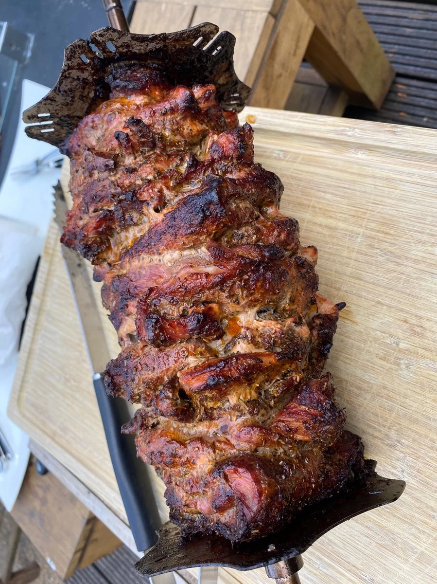 BBQ Rotisserie Kebab Spiezen Set (universele Set Geschikt Voor De Meeste Rotisseries / BBQ Spitten) - Afbeelding 15